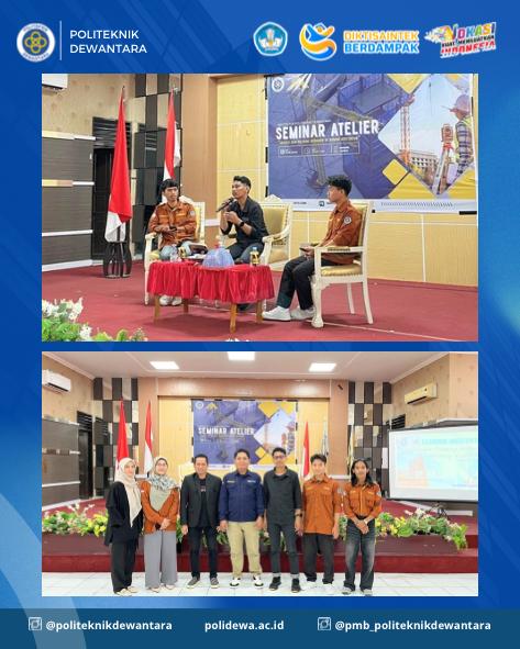 UKM Atelier Gelar Seminar “Inovasi dan Peluang Berkarir di Bidang Arsitektur” UKM Atelier Gelar Seminar “Inovasi dan Peluang Berkarir di Bidang Arsitektur”