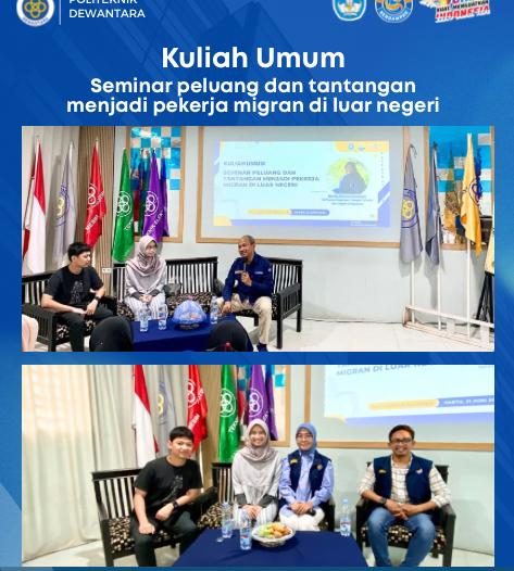 Nurlita Dhuha Fatmawati Bagikan Tips Sukses Berkarier di Luar Negeri kepada Mahasiswa Politeknik Dewantara