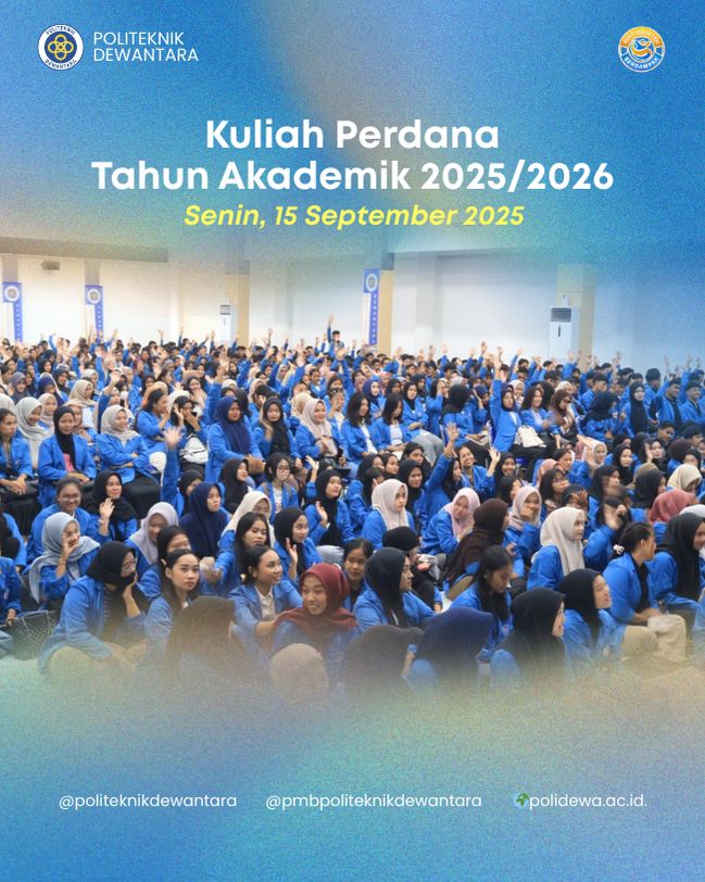 Narasumber Inspiratif Hadir di Kuliah Perdana Politeknik Dewantara Tahun Akademik 2025/2026