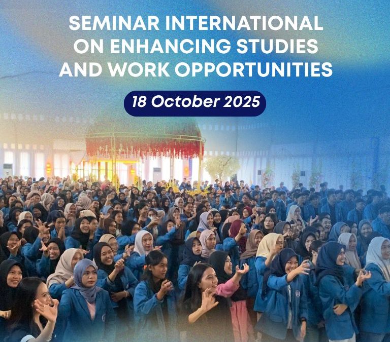 CEO and COO of HaiderZ Global Enterprises from Pakistan Speak at Politeknik Dewantara International Seminar