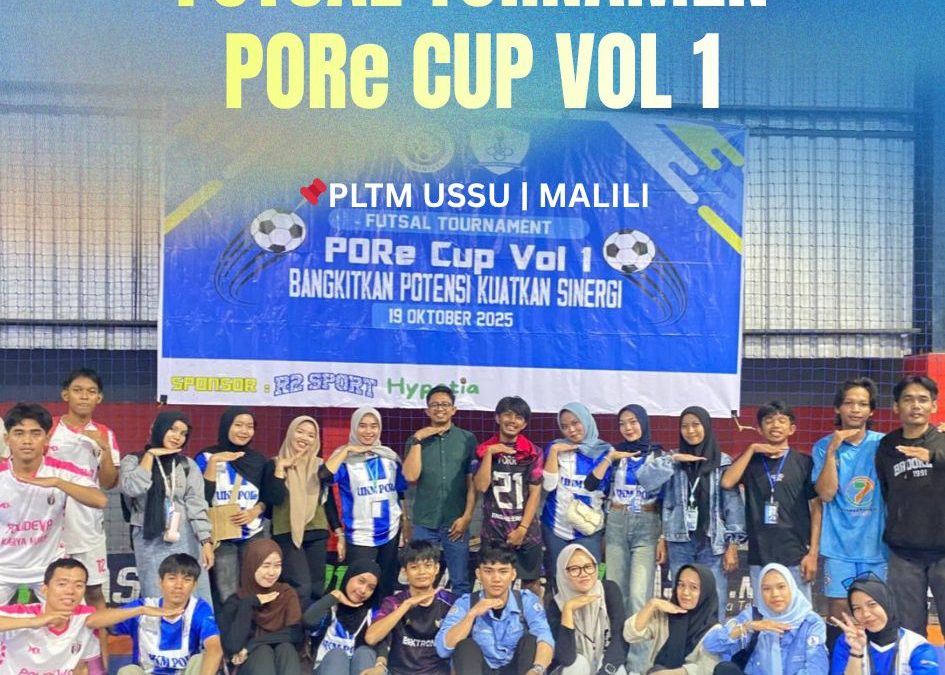 HMM Juara Turnamen Futsal PORe Cup Vol. 1