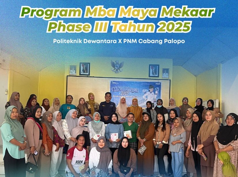 PNM Palopo dan Politeknik Dewantara Kembali Berkolaborasi Gelar Program Mba Maya 2025