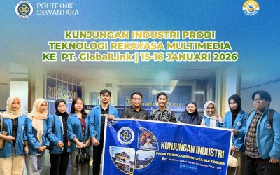 Mahasiswa Prodi Teknologi Rekayasa Multimedia Kunjungan Industri ke PT Globallink dan TVRI Sulsel