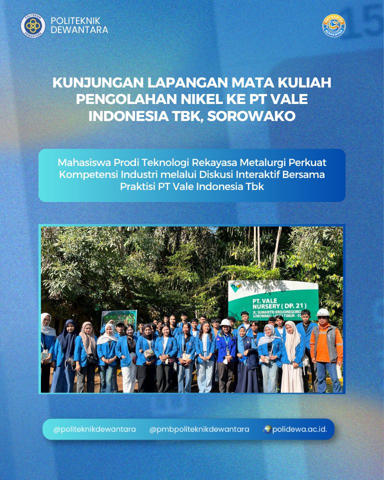 Kunjungan ke Taman Kehati Sawerigading Wallacea dan PT Vale Nursery