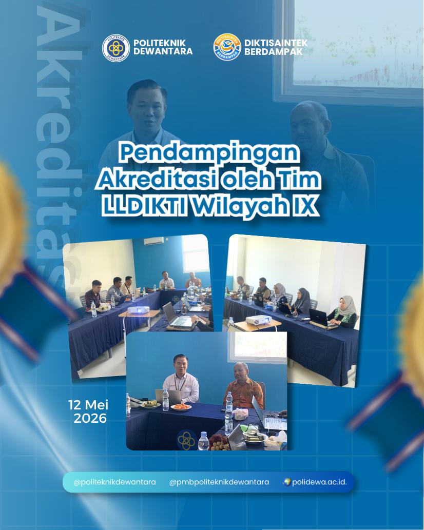 Perkuat Mutu Institusi, Politeknik Dewantara Terima Pendampingan Akreditasi dari Tim LLDIKTI Wilayah IX