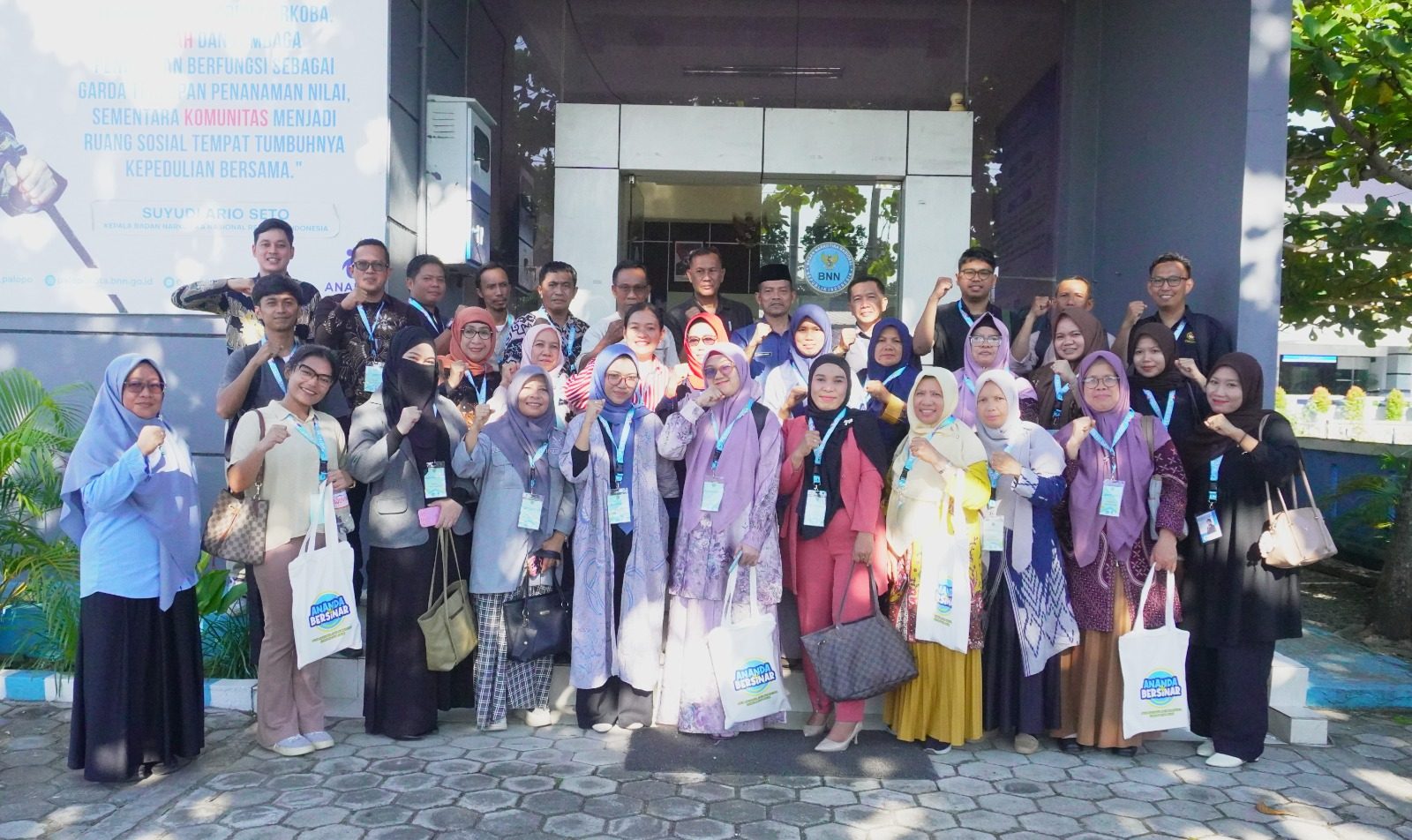 Perkuat Komitmen Kampus Bersih Narkoba (BERSINAR), POLIDEWA Ikuti Bimtek Penggiat P4GN BNN Kota Palopo